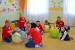 Волонтёры посетили детский сад